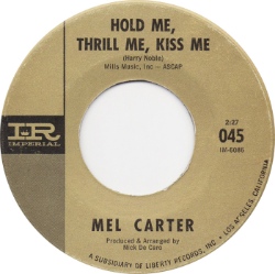 Mel Carter - "Hold Me, Thrill Me, Kiss Me"